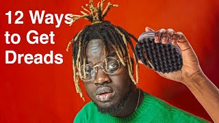 How To Start Dreadlocks For EVERY Hair Type [upl. by Boyt718]