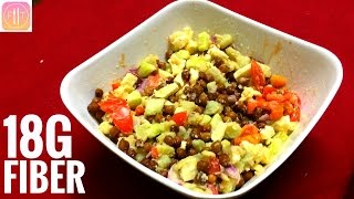 High Protein Indian Bodybuilding Meal  Vegetarian [upl. by Odnalro]