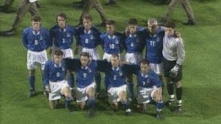 9 ottobre 1996  ItaliaGeorgia 10 Qualificazioni Mondiali  Almanacchi Azzurri [upl. by Nutter534]