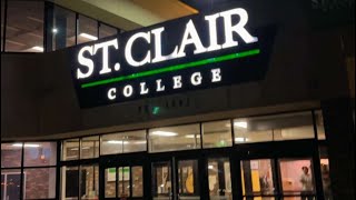 St clair college south main campus Windsor Riverside Detroit 🇺🇸  explore [upl. by Darci]