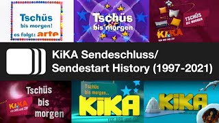 KiKA SendeschlussSendestart History 19972021 [upl. by Susej]