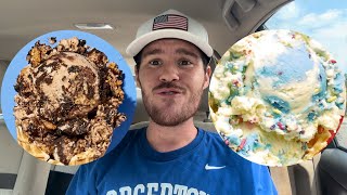 Bruster’s Cookie Jar Crunch and Birthday Cake Ice Cream Review [upl. by Atla]