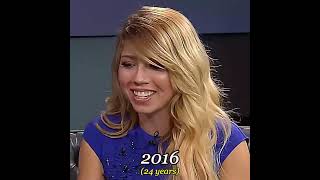 Jennette McCurdy through the years evolutionchallenge jennettemccurdy icarly [upl. by Vannie]