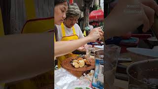 Fried Tofu Yaowarat Road Thailand 🇹🇭 streetfood Shorts [upl. by Lalad947]