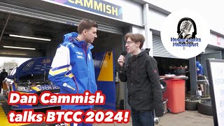 Dan Cammish discusses the 2024 BTCC season [upl. by Kersten]