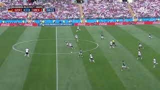 Alemania 0  1 México Gol del Chucky Lozano [upl. by Erodoeht704]