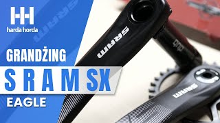 SRAM SX Eagle 1x12  Test waga [upl. by Rina]