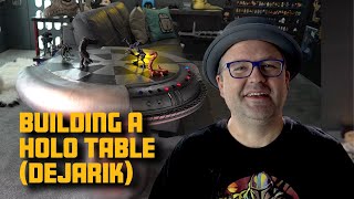 Making a Star Wars Holo Table Dejarik Table [upl. by Annagroeg]