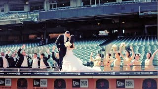 The Giants Wedding at ATampT park BAY AREA BEST WEDDING VIDEOGRAPHER2017 [upl. by Sello]