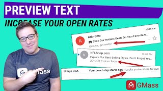 What Is Preview Text And How to Set It Up to Boost Email Open Rates [upl. by Aljan]