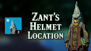 Zants Helmet Location  Zelda TOTK [upl. by Anelrad]