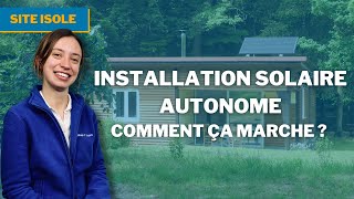 Comment Fonctionne une INSTALLATION SOLAIRE AUTONOME   MyShop Solaire solaire autonomie [upl. by Notnek]