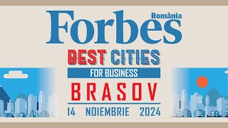 Forbes Best Cities for Business Brașov 2024 [upl. by Chuch]