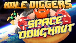 Minecraft  Giant Space Doughnut  Hole Diggers 34 [upl. by Adao]