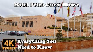 Hotel Petra Guest House Jordan Everything You Need to Know in 4K [upl. by Goldarina]