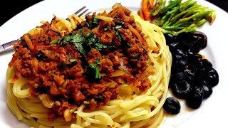 Spaghetti Bolognese  Italian Spaghetti Bolognese [upl. by Hannavahs761]