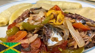 The Most Delicious Salt Mackerel With Bananas amp Dumplings  Vals Kitchen [upl. by Rodge527]