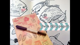 In Love with a Muji Sketchbook [upl. by Drauode]