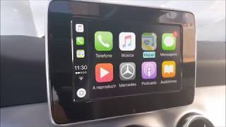 How to activate and unlock Apple CarPlay and Android Auto in Mercedes Benz via OBD activation tool [upl. by Muhcan661]