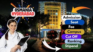 Osmania Medical College Review🔥  Fee  Cut Off  Seats mbbs neet [upl. by Jorry]