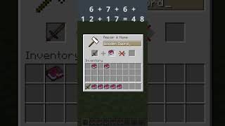 Enchanting Tools in Minecraft Java  Sharpness 5 Sword No Knockback No Fire Aspect minecraft [upl. by Vorfeld]