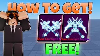 🎃How To Get The NEW STARLIGHT AXE For FREE In Blade Ball🎃 [upl. by Drahsir]