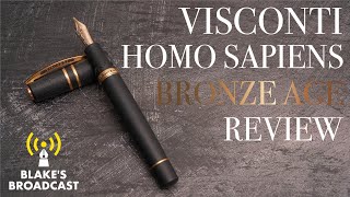 Visconti Homo Sapiens Fountain Pen Review [upl. by Oleta]