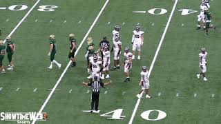 1 Acadiana High vs 7 Destrehan High  1st half highlights  5A Finals 2019 [upl. by Pooi900]