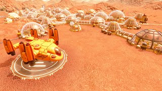 Planetbase  Ep 1  Building the FIRST COLONY on a NEW PLANET  Planetbase City Building Gameplay [upl. by Swetlana27]