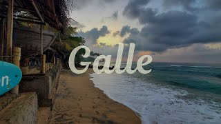 Exploring Galle Sri Lanka  A Cinematic Journey  December 2022 [upl. by Arabrab]