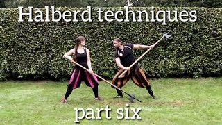 Learn the Art of Combat  Halberd Fighting Techniques  Part Six [upl. by Kathy349]