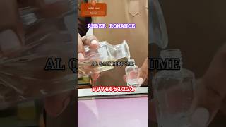 AMBER romance AL QAZI PERFUME short perfume [upl. by Alinoel]