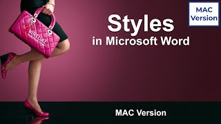 MAC Styles in Word [upl. by Yatnahc]