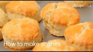 How to make scones  Scone recipe  Allrecipescouk [upl. by Ahsilac969]