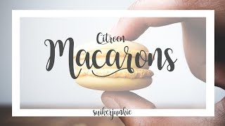 Citroen macarons recept [upl. by Kotick]