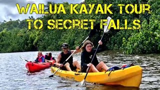 Wailua Kayak Tour to Secret Falls What you need to know before you Kayak Wailua to Secret Falls [upl. by Milford]