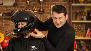 First look at the Schuberth C5 Carbon Modular Helmet 4K  Bikerheadzcouk [upl. by Ayotahs]