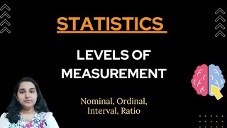 Statistics In Psychology  Levels of Measurement  Nominal Ordinal Interval Ratio  Mind Review [upl. by Mitchael767]