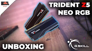 Unboxing The Powerful Trident Z Neo RGB 2x32gb 6000mhz [upl. by Alric]