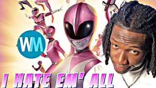 REACTING TO WATCH MOJO TOP 10 PINK RANGERS [upl. by Pacifa195]