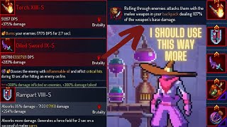 Dead Cells  Torch amp Porcupacked Oiled Sword Showcase Season 2 [upl. by Telfer748]