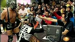 AAA Alex Koslov Dr Wagner Jr La Parka vs Konnan Electroshock Silver King 20090525 [upl. by Gavrilla]