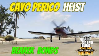 GTA 5 Online  Cayo Perico Heist Gameplay  Bearer Bonds  No Commentary [upl. by Beryle609]