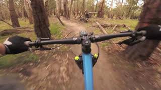 20181209  Lysterfield MTB  All black diamonds [upl. by Dur]