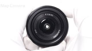 SONY ソニー E 20mm F28 SEL20F28 美品 [upl. by Otaner]