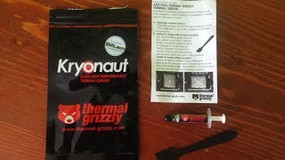 Thermal Grizzly Kryonaut 1g Unboxing [upl. by Edaj]