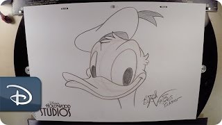 HowTo Draw Donald Duck  Walt Disney World [upl. by Biondo]