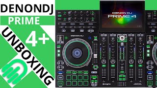 DENON DJ PRIME 4  PLUS UNBOXING [upl. by Dugaid807]