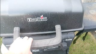 CharBroil Grill Gas Flow Weak or Stops Fixed [upl. by Llenwad]