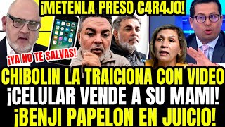 VIDEO BOMB4 BETO FILTRA VIDEO CHIBOLIN QUE HUNDE A FISCAL PERALTA Y TUMB4 A BENJI X SHOW EN JUICIO [upl. by Byrle]